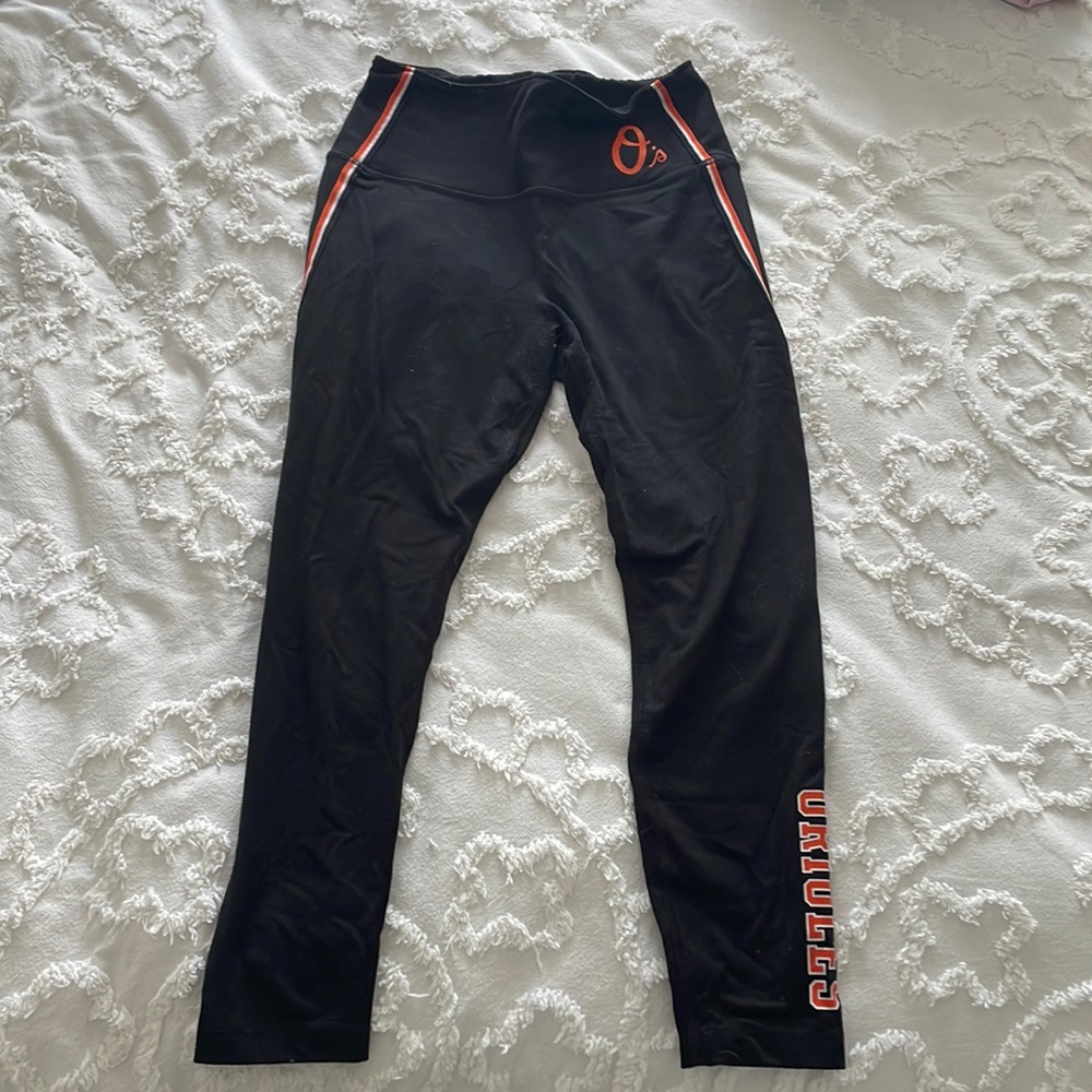 VS Pink Orioles Leggings Size Small